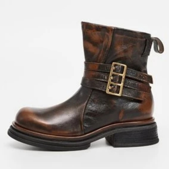 Free People A.S.98 Crossroads Moto Boots Size 41 - Picture 2 of 10